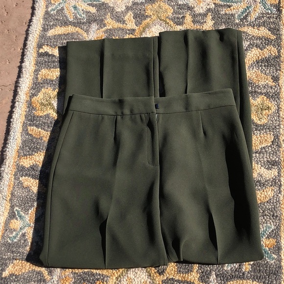 Doncaster Pants - RICH GREEN DONCASTER SLACKS!